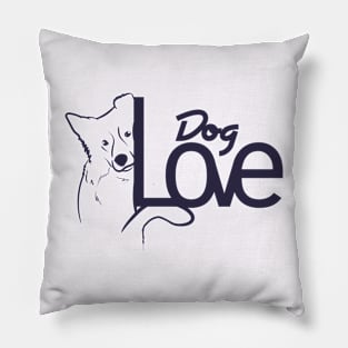 Dog love Pillow