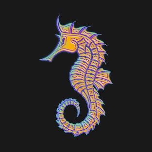 A Beautiful, Colourful Seahorse Design for People Who Love Seahorses and the Ocean T-Shirt