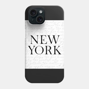 New York Nicknames Phone Case
