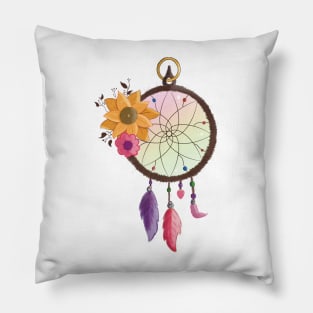 Colorful Dream Catcher Pillow