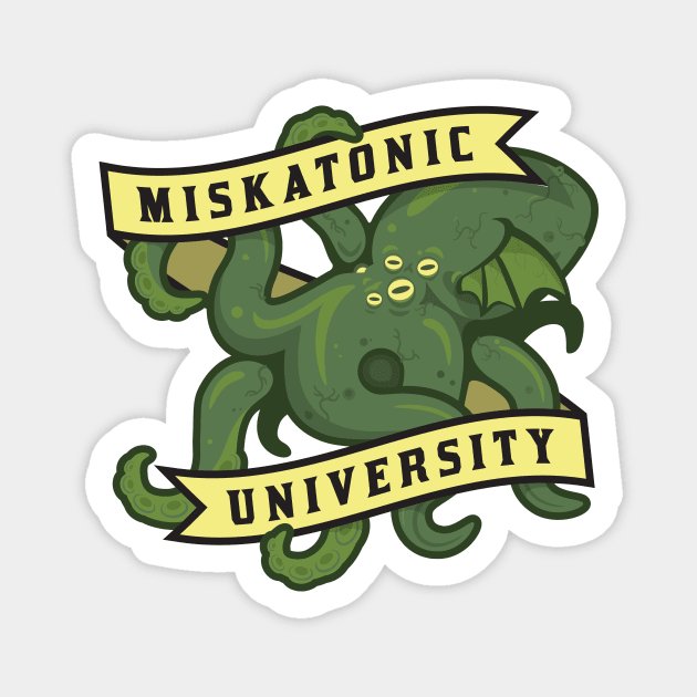 Miskatonic University Magnet by Pufahl