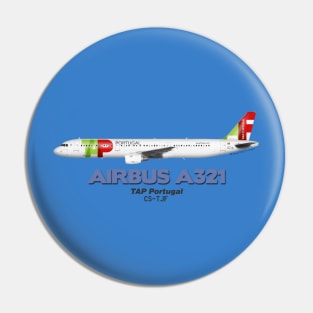 Airbus A321 - TAP Portugal Pin