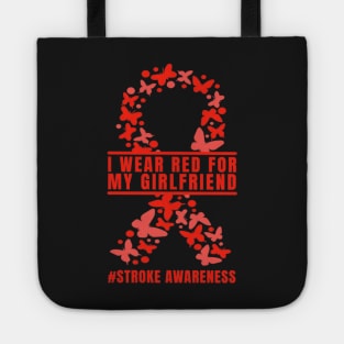 Stroke awareness girlfriend Tote