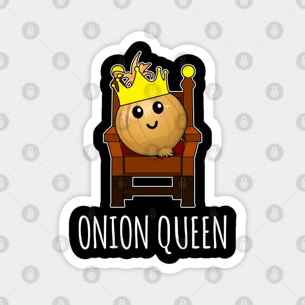 Onion Queen Magnet by LunaMay