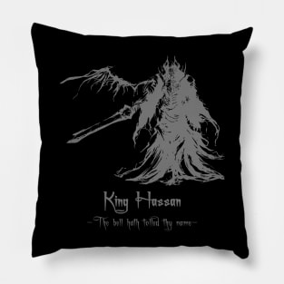 King Hassan - Angel of Death Pillow