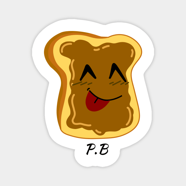 Mr. Peanut Butter Magnet by KaosProjxts