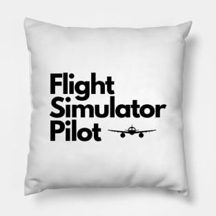 Flight Simulator Pilot Pillow