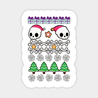 A Spooky Christmas Magnet