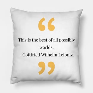 philosophy quotes Pillow