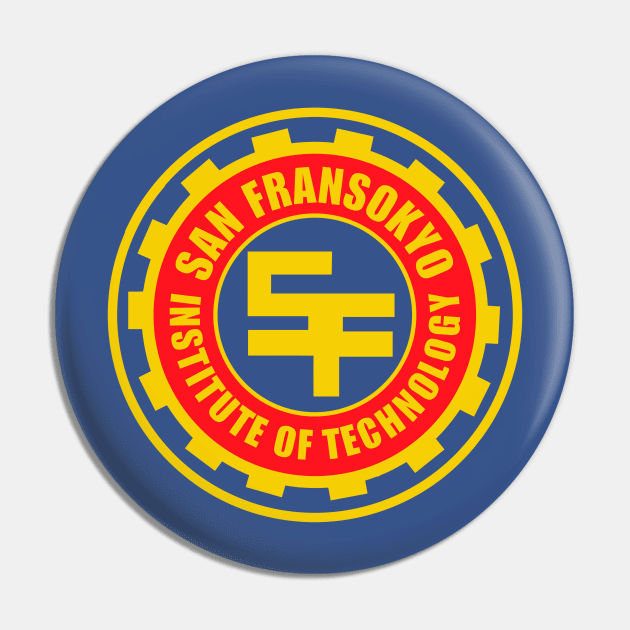 San Fransokyo Pin by Beavergeek