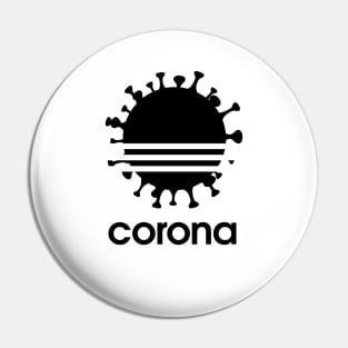 Corona Black Pin