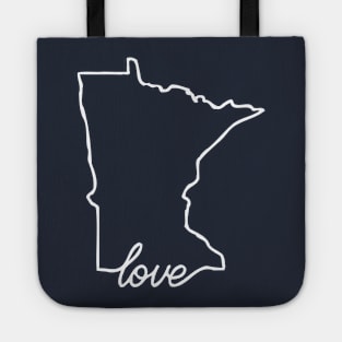 Minnesota Home - Land of 10000 Lakes - Love Minnesota Tote