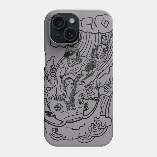 Skater Phone Case by Savarty