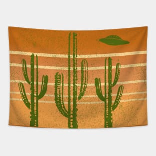 desert ufo Tapestry