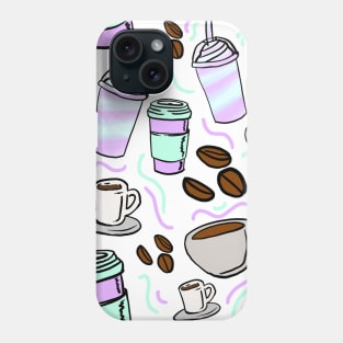 Kawaii Retro Coffee Phone Case