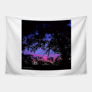 Texas Fall Sunset - Graphic Tapestry