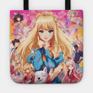 adventure pose Tote