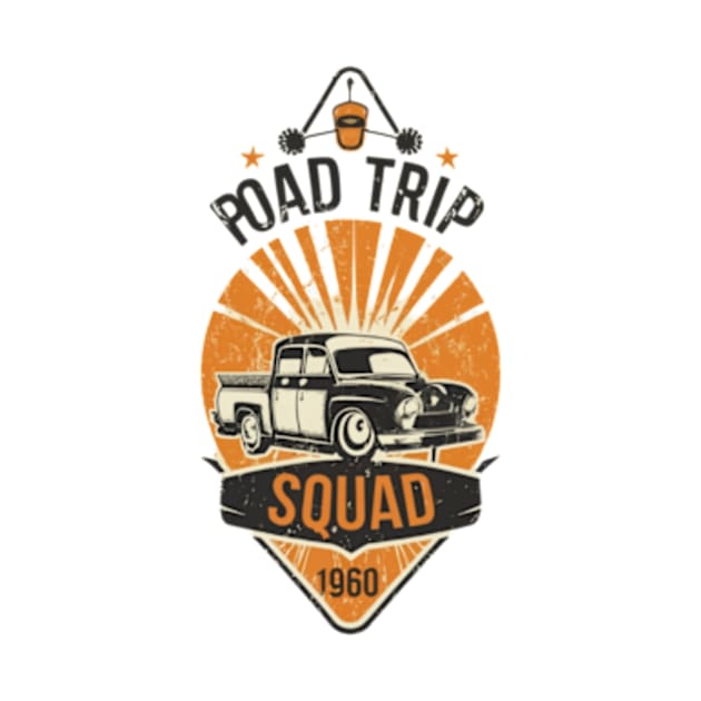 Road Trip Squad by TshirtMA
