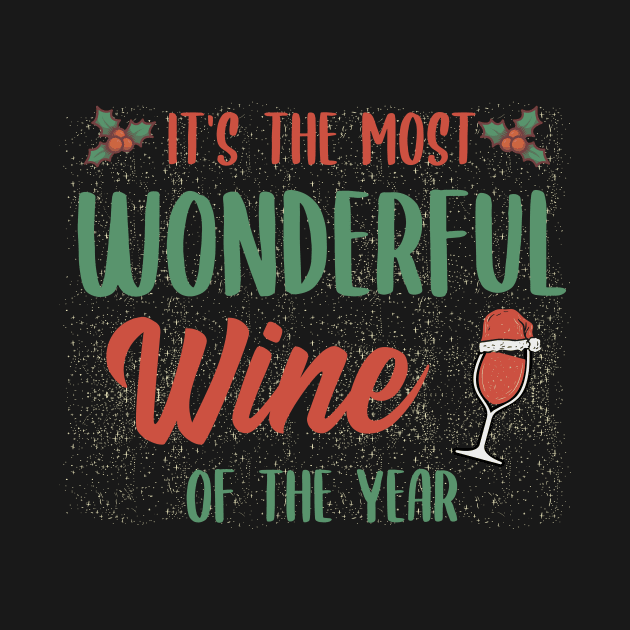 Christmas Wine lover gifts | Xmas Wine Quotes by MGO Design