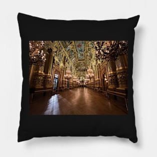 The grand foyer of the Opéra Garnier Pillow