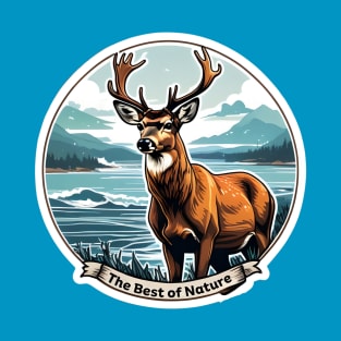 Deer are the Best of Nature. T-Shirt