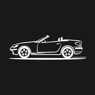 Mercedes Benz SLK R171 Wht T-Shirt