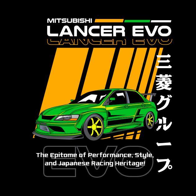 Lancer Evo by Harrisaputra