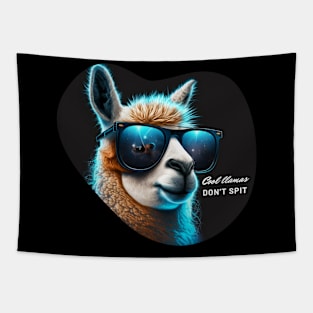 Cool llamas don't spit Tapestry