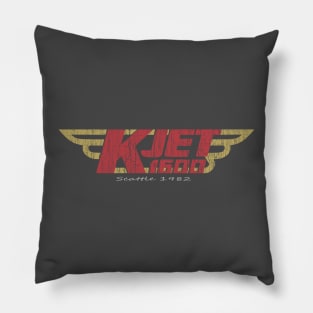 KJET 1600 AM Seattle 1982 Pillow