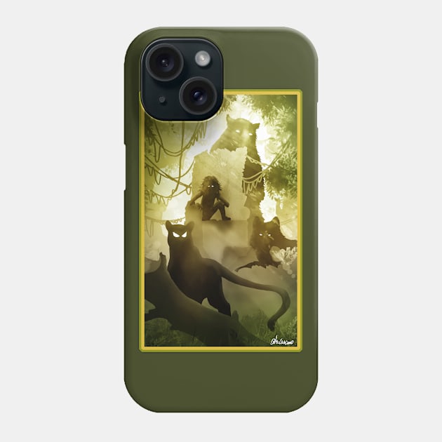 Little King of the Jungle Phone Case by DVerissimo