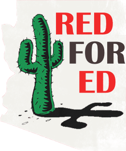 Red For Ed Shirt: Colorado Teacher Protest Walkout Tshirt Magnet