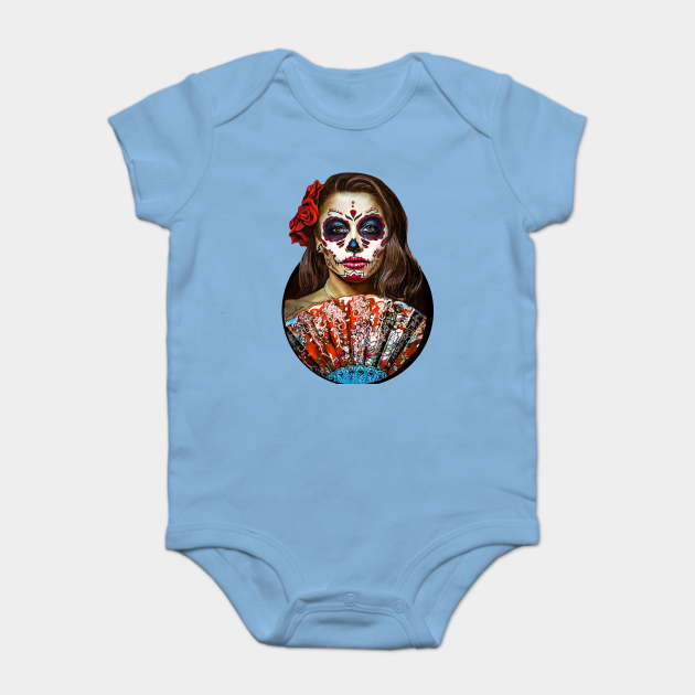 day of the dead onesie
