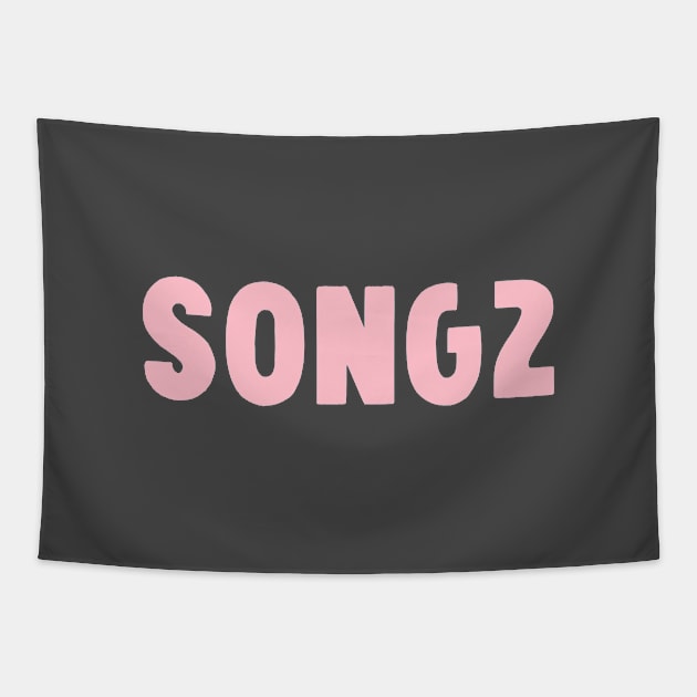 Song 2, pink Tapestry by Perezzzoso