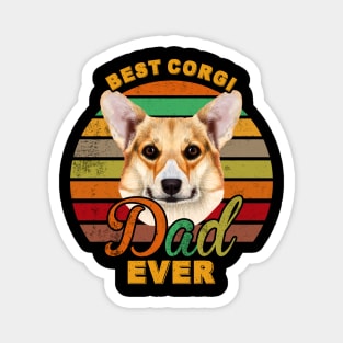 Best Corgi Dad Ever Magnet