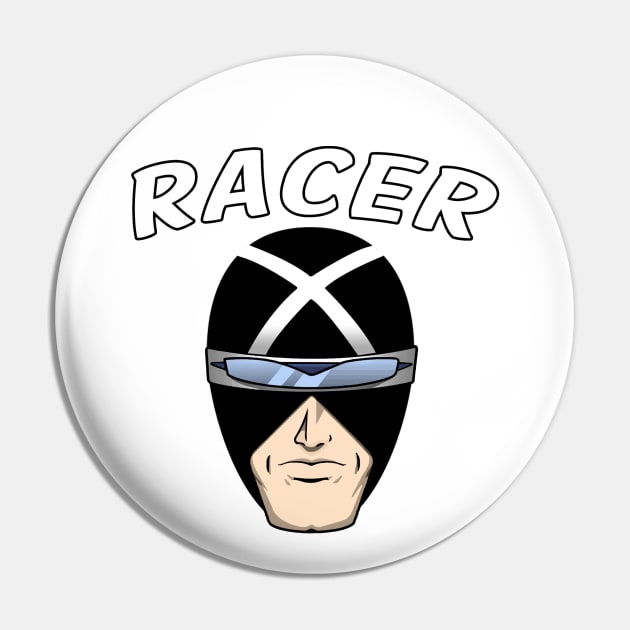 Racer X (Alt Print) Pin by Nerdology