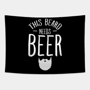 This beard needs beer Tapestry