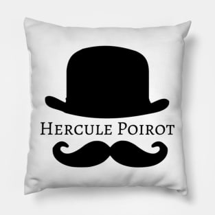 Hercule Poirot Pillow