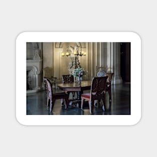 Penrhyn castle- Table and chairs Magnet