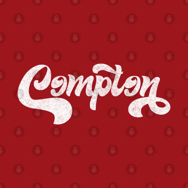 Compton / Retro Faded Style Design by DankFutura