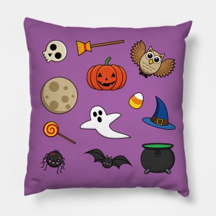 Kawaii Halloween Pack Pillow