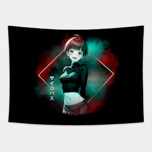 Retro Akane Tsunemori Tapestry