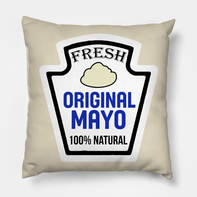 Halloween Condiment Mayonnaise Funny Family Matching Costume Pillow by charlescheshire