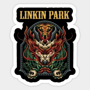 Linkin Park Red Logo Sticker Iconic 90s Band For Skateboard Laptop New!