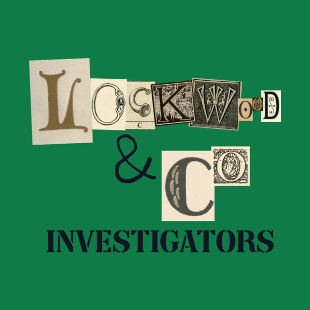 Lockwood & Co: Investigators - Cutout Letter by LochNestFarm