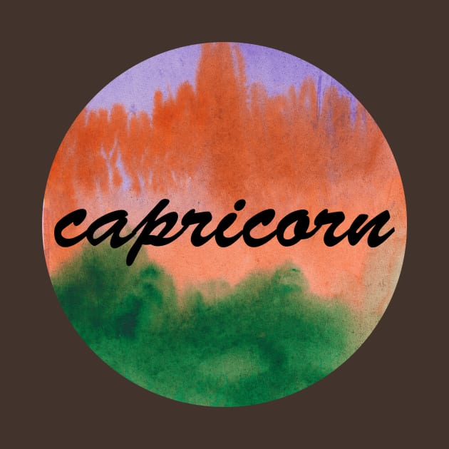 Capricorn zodiac sign by deadblackpony