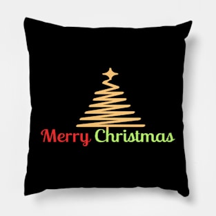 Merry Christmas Graphic Design | Happy Holidays | Christmas Clothes Pillow