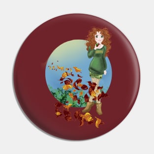 FALL APPLE SCOT PRINCESS Pin