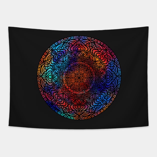 Mandala Patterns II Tapestry by Velvet Earth