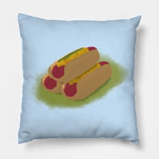 Hot Diggity Dawgs Pillow