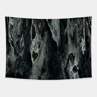 Black Marble Goth Stone Tapestry